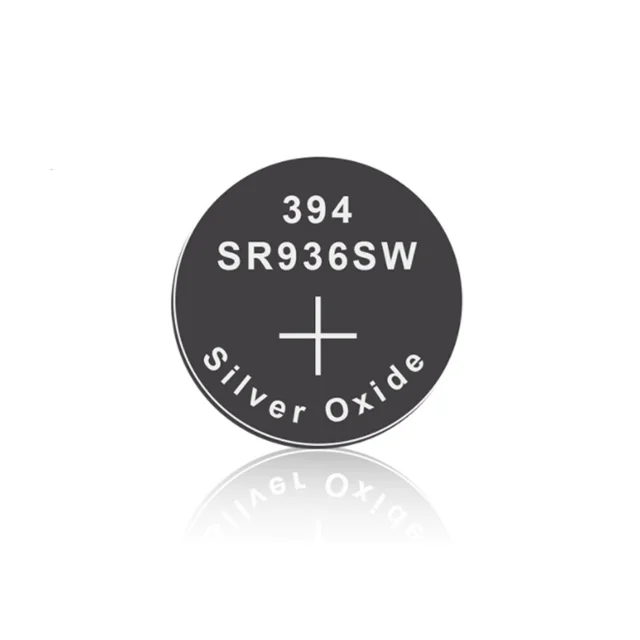 High Quality 1.55V 394 SR936SW Silver Oxide Button Cell Battery