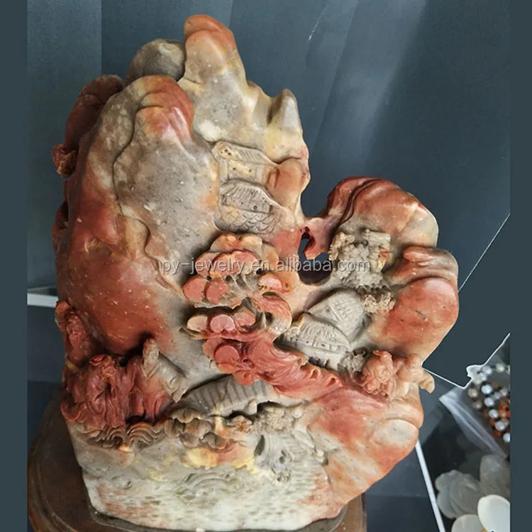 Natural Shoushan Stone Chinese Fengshui Crafts