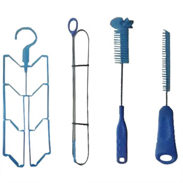 Hydration bladder cleaning kit set for universal water reservoir