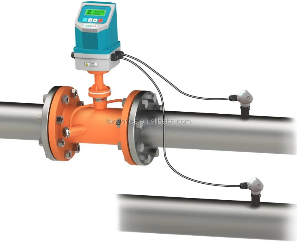 inline pipe type stationary BTU meter