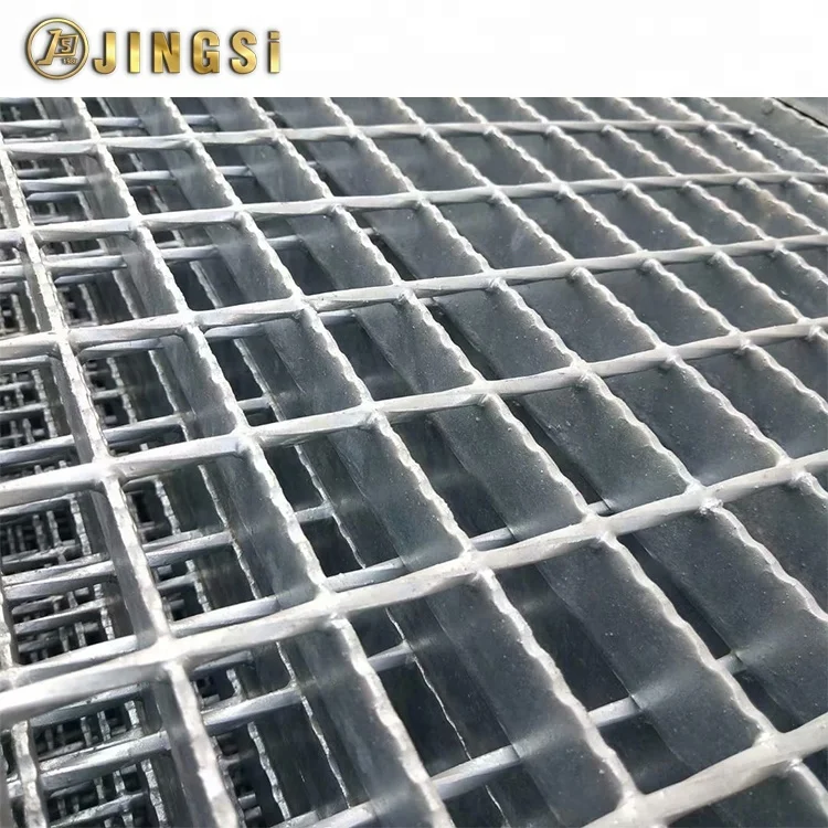Galvanized open mesh steel flooring/ galvanized steel mesh galvanized iron grate/ galvanized walkway grating