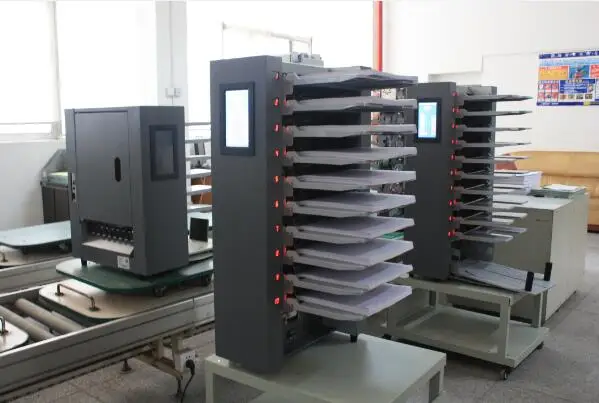 
Easy operated paper collator, best office paper gathering machine 