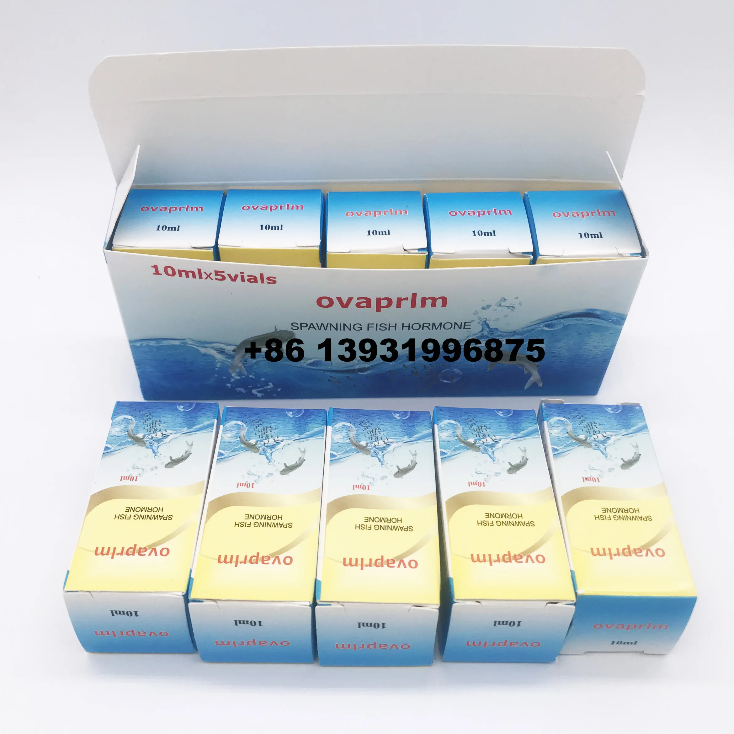 
Salmon gonadotropin releasing hormone Ovaprim ovulin for Basa Fish farming 