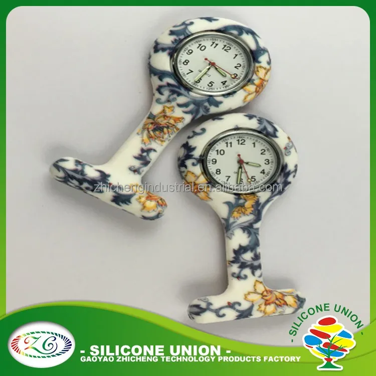 Good Product Colorful Silicone Nurse Watch Custom