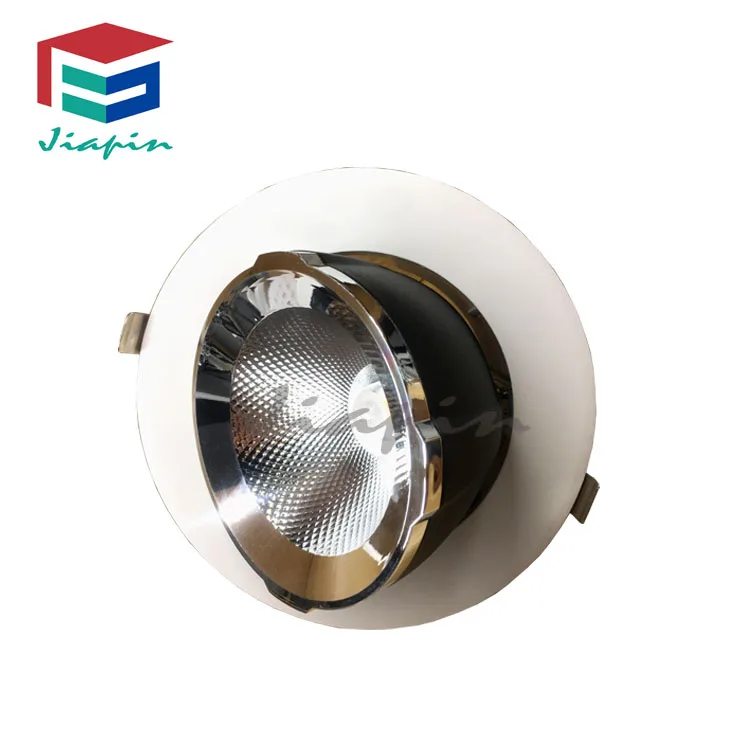 
18cm cut out 30w boutique museum adjustable recessed LED COB downlight 