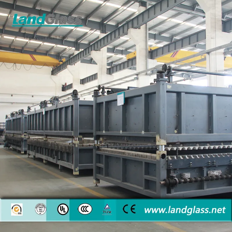 
LandGlass cost saving new 2019 flat Glass Tempering Machine production line 