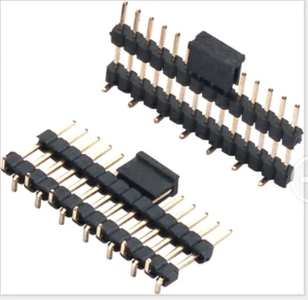JiLN 2.0mm pin header 6 pin connector with smt cover right angle