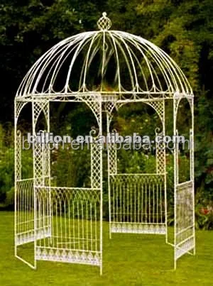 wrought iron gazebo for outdoor