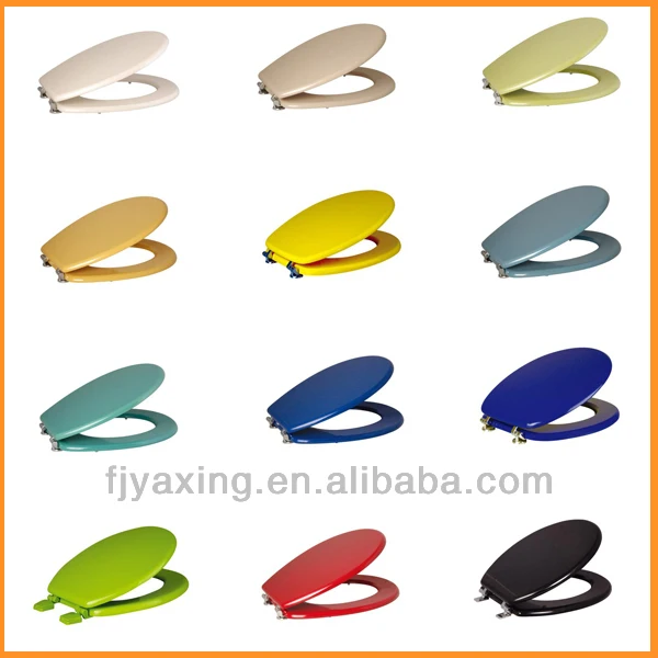 Soft close hinges for toilet seat