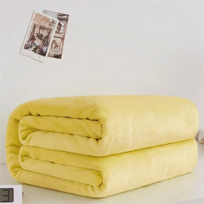 China Wholesale Customized 100% Polyester Flannel Blanket With Cheap Price Blanket China