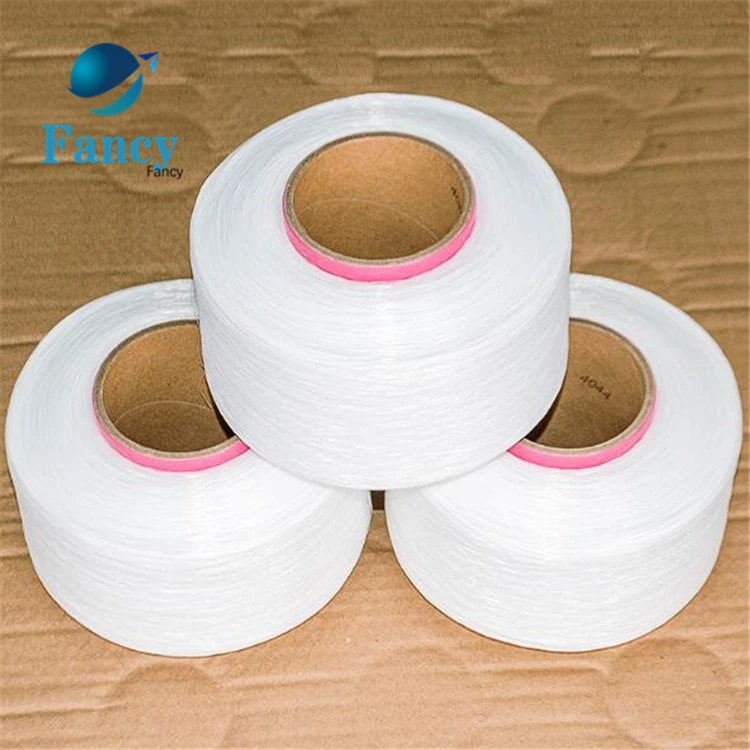 Хорошее спандекс цена пряжи наивысшего качества белый прозрачный спандекс 140D пряжи creora