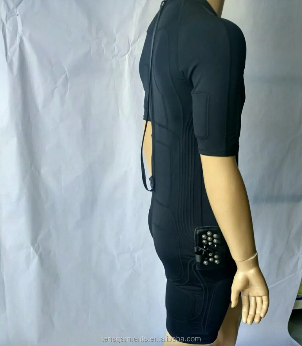 Wireless electrical muscle stimulator vest ems fitness training Suit