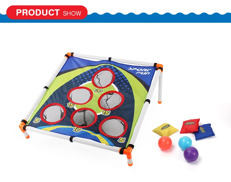 Best gift outdoor kids sport 6 sandbags toss game with sand bag