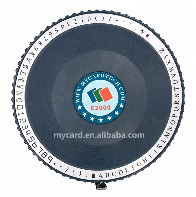 Good Credit Factory Wholesale PVC ID Card Embossing Machine for Hot Stamping