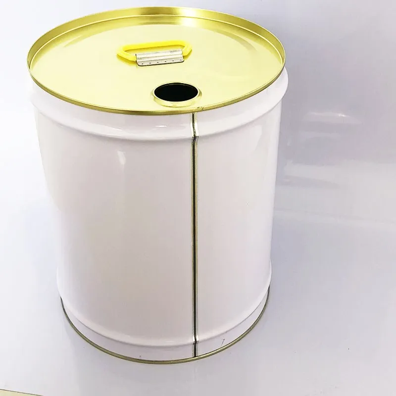 High Quality Printed 20l Empty Steel Drum with Screw Lid 5 Gallon Metal Paint Bucket