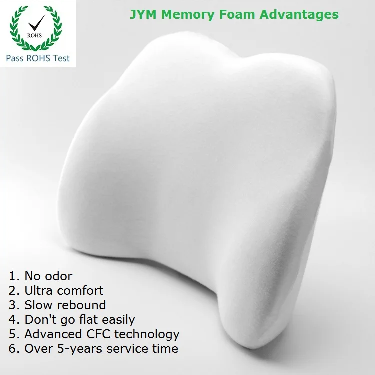 
Adjustable Strap Memory Foam Pillow Lumbar Rest Cushion Car Seat Back Support 