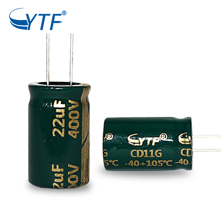 Radial Leaded 22 мкФ 400 В Алюминиевые Электролитические Конденсаторы светодио дный