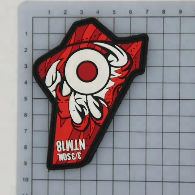 Wholesale custom 2d pvc garment patch label 3D Embossed PVC Rubber Patch for Shoes Label, Garment Badge PVC Patches