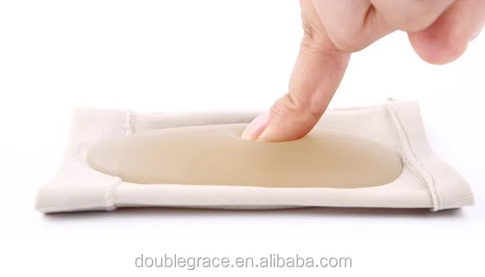 Эластичный стельки массаж ног pad арка поддержка рукав, гель площадку ноги рукав / силиконовый гель подушк