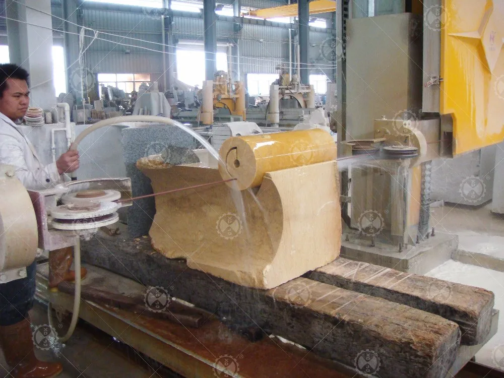 Xianda CNC software programs diamond wire saw stone cutting machine