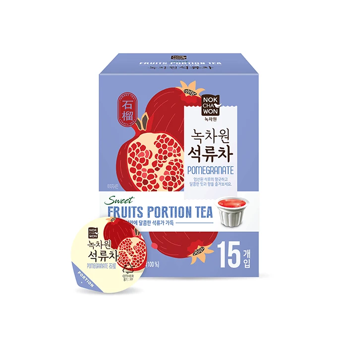 Korean Fruit Flavor Delicious Pomegranate Tea For Daily Life Drink good quality well made tea 2021 model