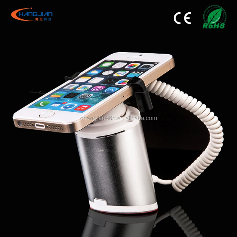 Factory Supply Mobile phone  security in retail showroom anti theft charging stand