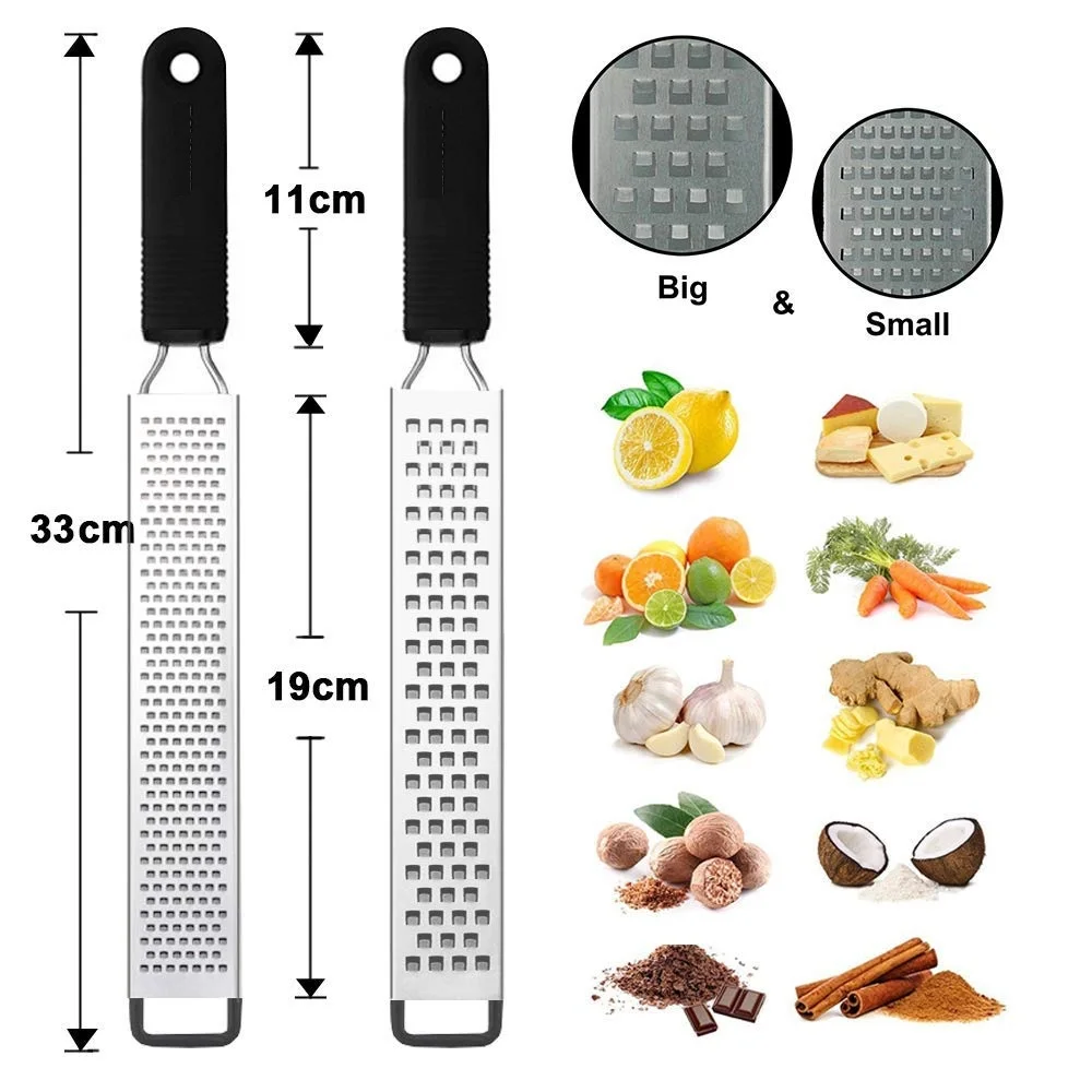 Grater Stainless steel cheese Lemon grater zester