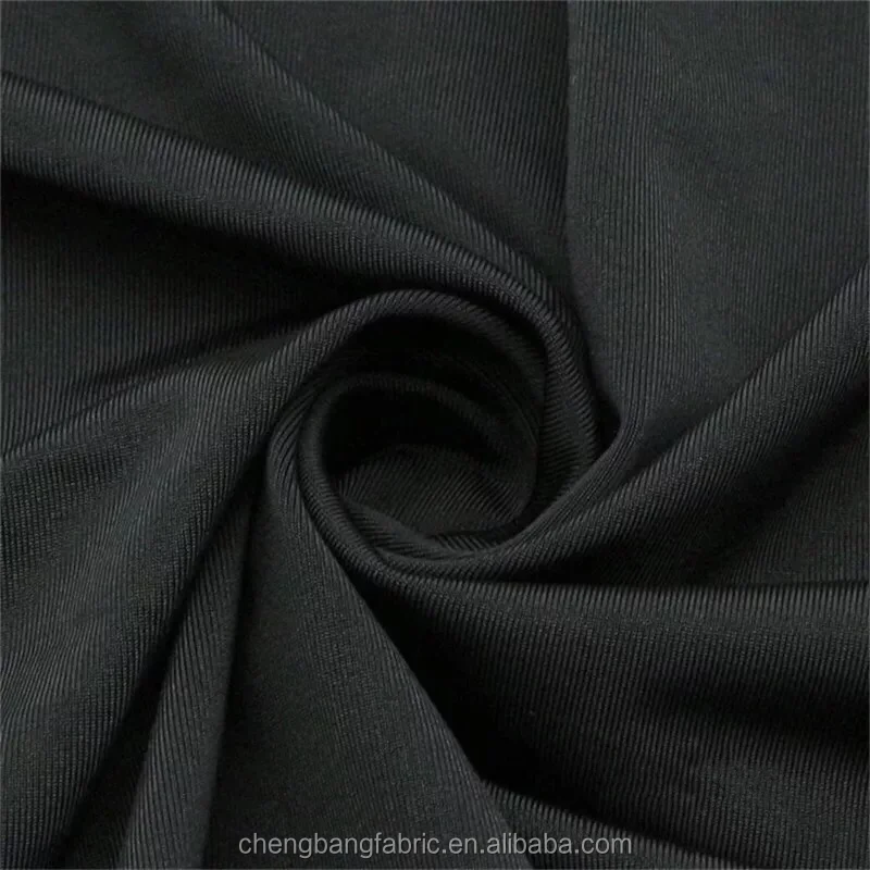 Micro fiber 92% polyester 8% spandex 4 way stretch yoga pants fabric cheap drape fabric for dress