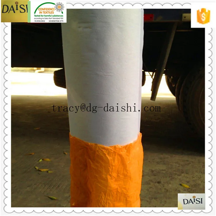 two side easy tear away 100% cotton fabric for embroidery