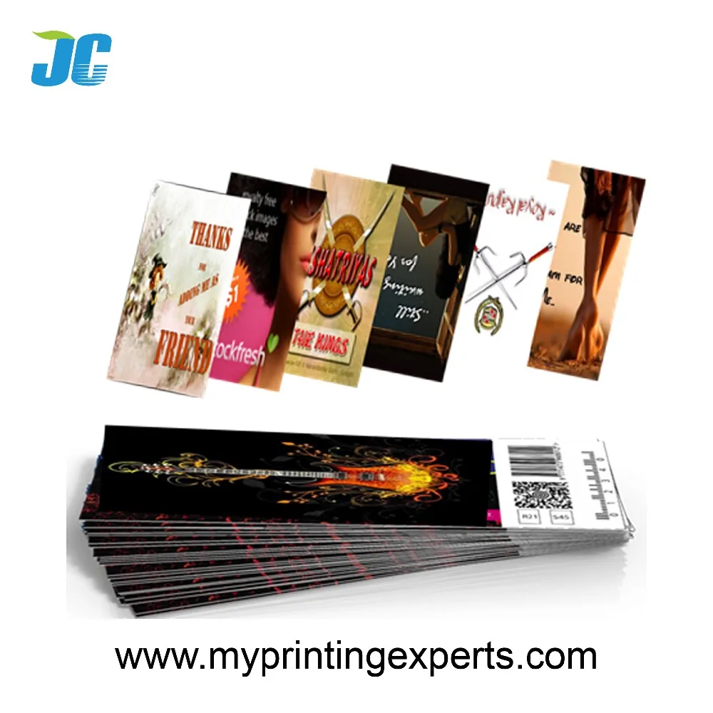 Печать билета на события против подделок со штрих-кодом