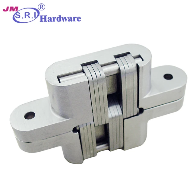 Zinc alloy concealed hinges for interior doors , vertical door hinges , concealed pivot hinge