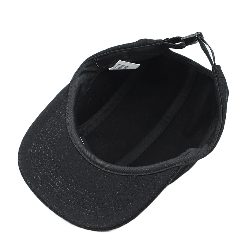 blank  5 Panel Custom Cap, 5 Panel hat Wool, Cap Hats 5 Panel black