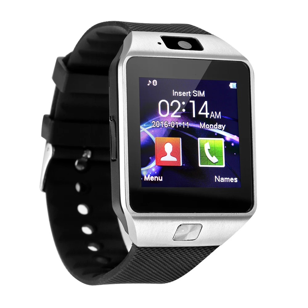 
Hot Sale Fitness Tracker Support SIM TF Card Smartwatch Phone DZ09 Wireless Smart Watch With Camera Pedometer DZ09 Smartwatch 
