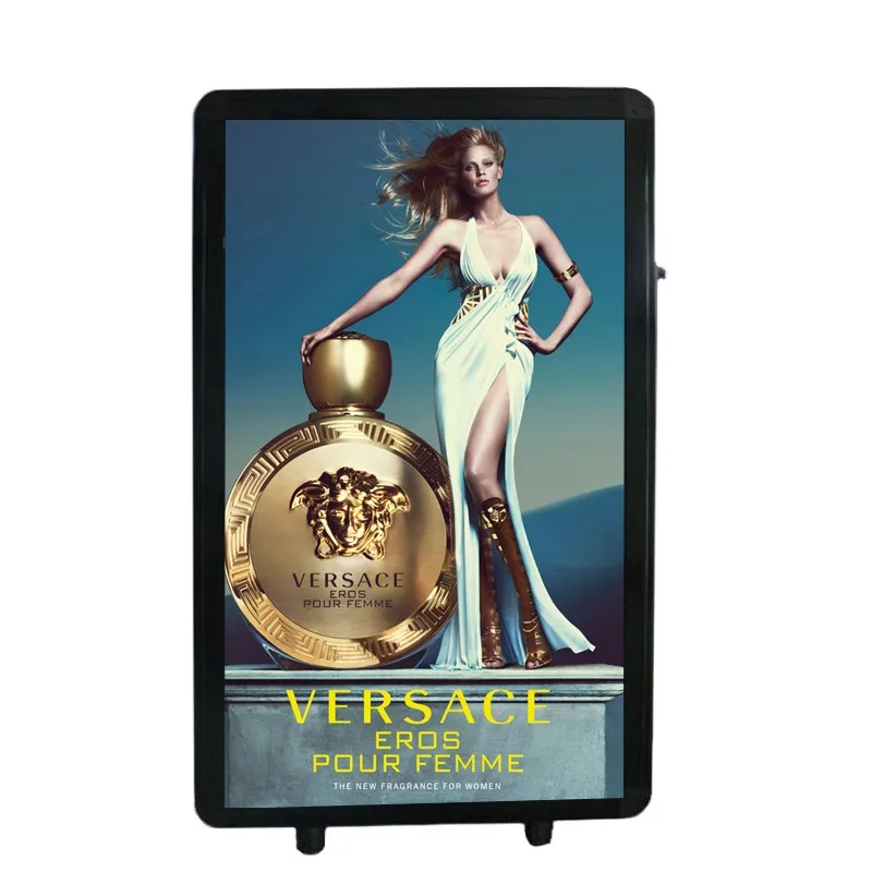 31.5inch Portable Backpack  LCD Advertising Digital Signage Display