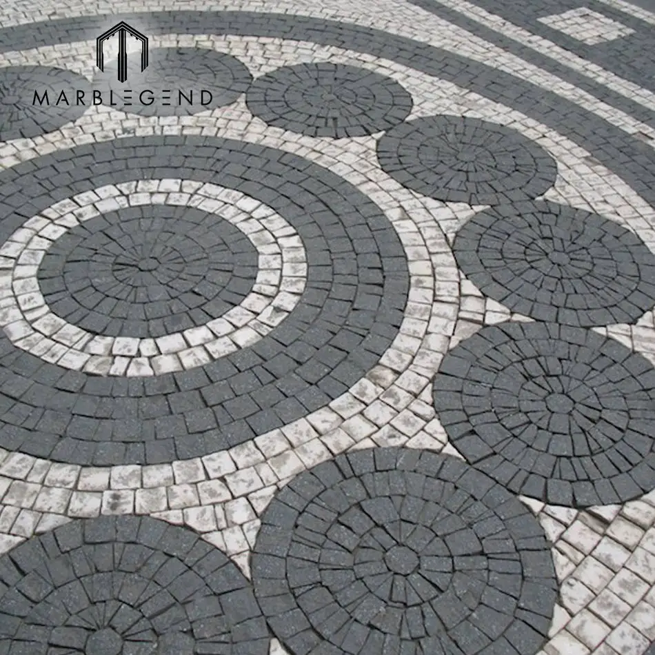 Outdoor Cheap Split Colorful Patio Granite Paving Stone