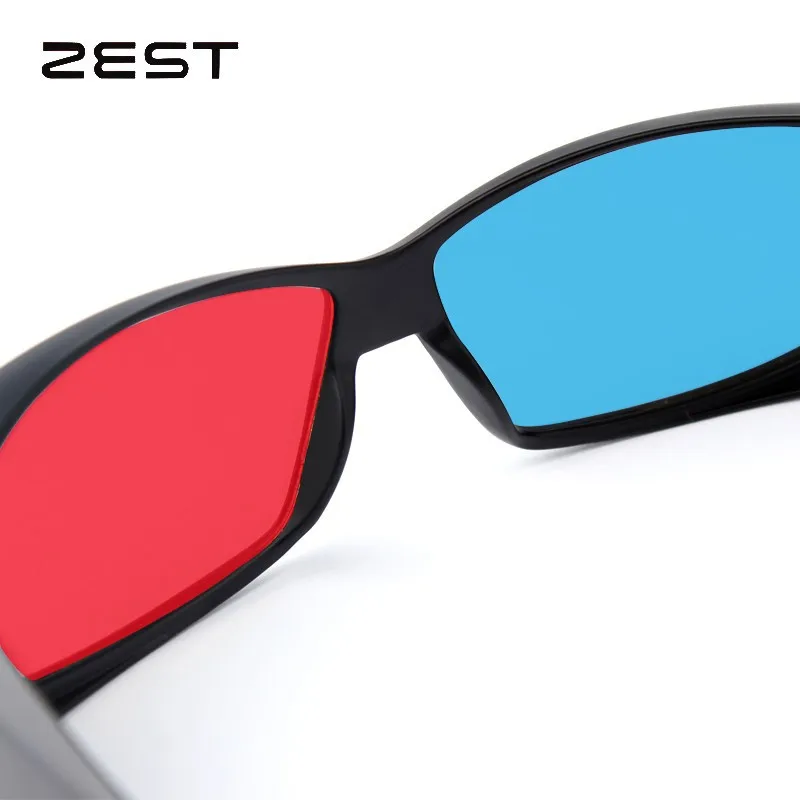 
ZEST Red Blue Cyan 3D glasses for 3D Movies Books Film TV 
