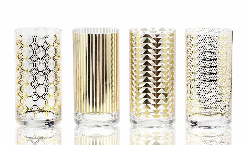 Стеклянная посуда для напитков и экологически чистая кружка-наклейка стеклянная посуда