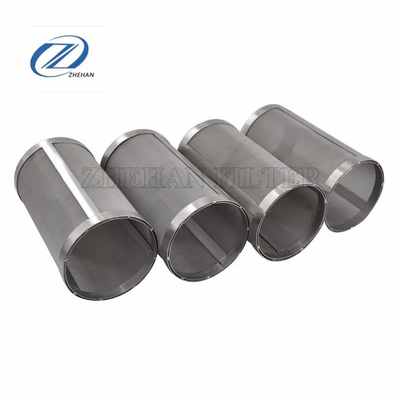Stainless steel tubular filter, multi-layer woven filter cartridge, shampoo, perfume, essential oil impurity purification