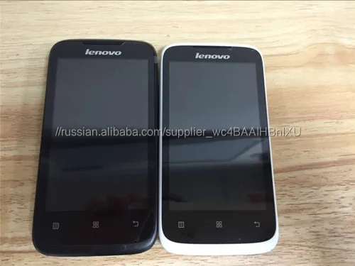 Lenovo a360e Сотовый Телефон одноядерный 1.0 ГГц Android 2.3 OS 256 МБ RAM Snapdragon MSM7627A Поддержка CDMA 0.3MP Камера