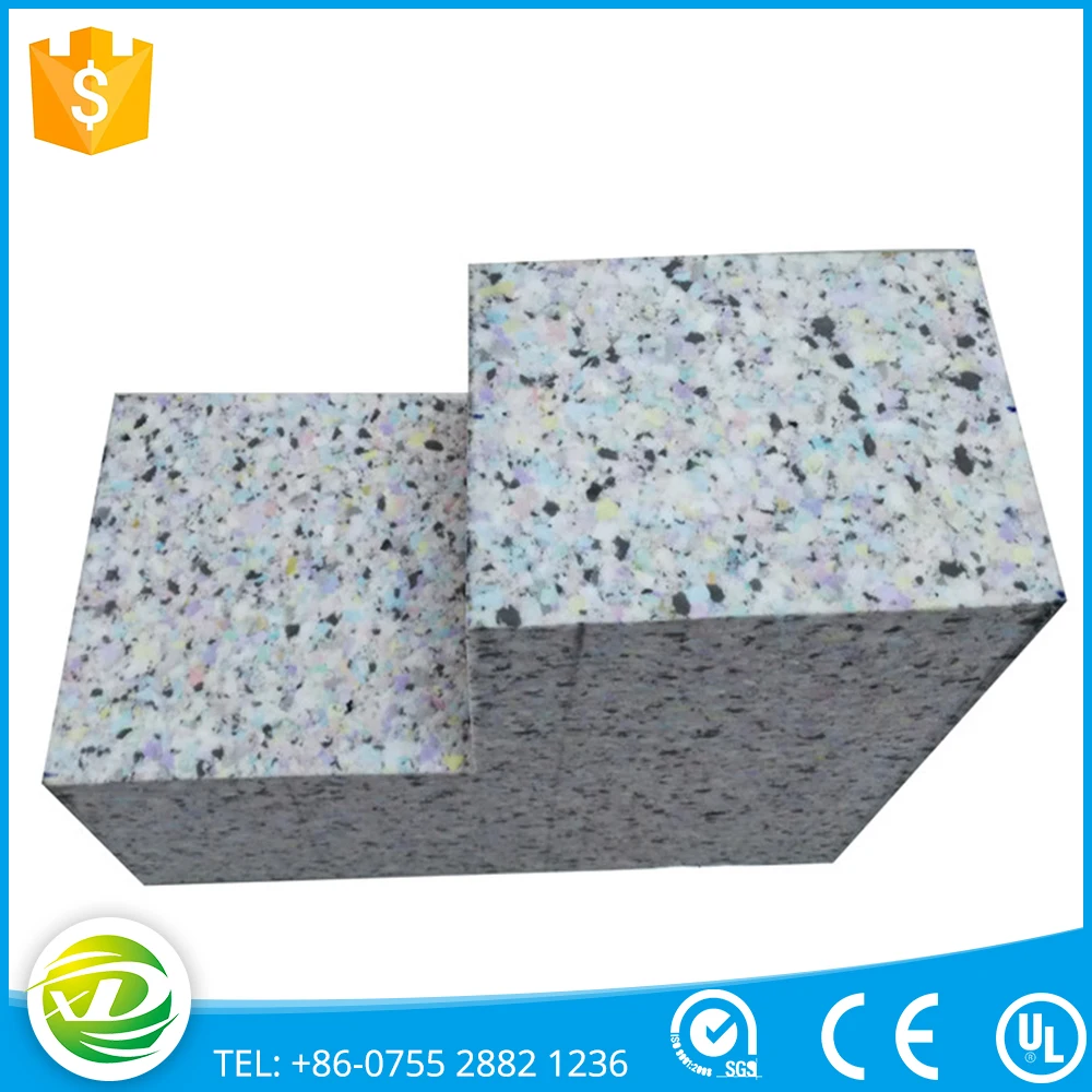 Высокий класс смешанный цвет долговечность мебели пу rebond пены лома