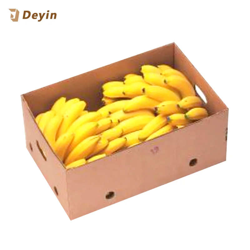 Customized Printed Cardboard Corrugated Carton Box For Fresh Fruits Box Packaging