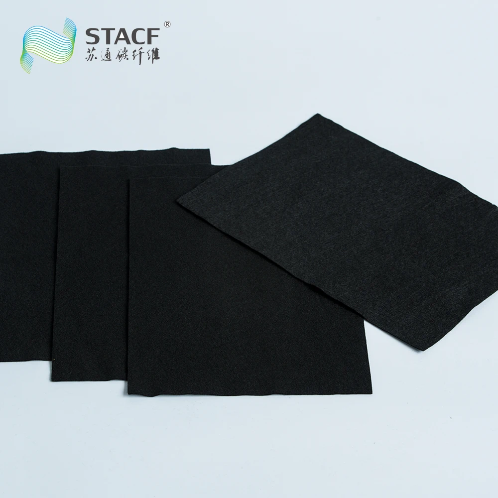 High Quality Activated Carbon Fiber Fabric Odor Absorbing ACF Fabric Filter Mat