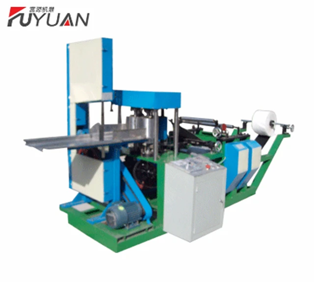 Цветной печати тиснение бумажной Салфеткой Фальцевальная Машина Производитель