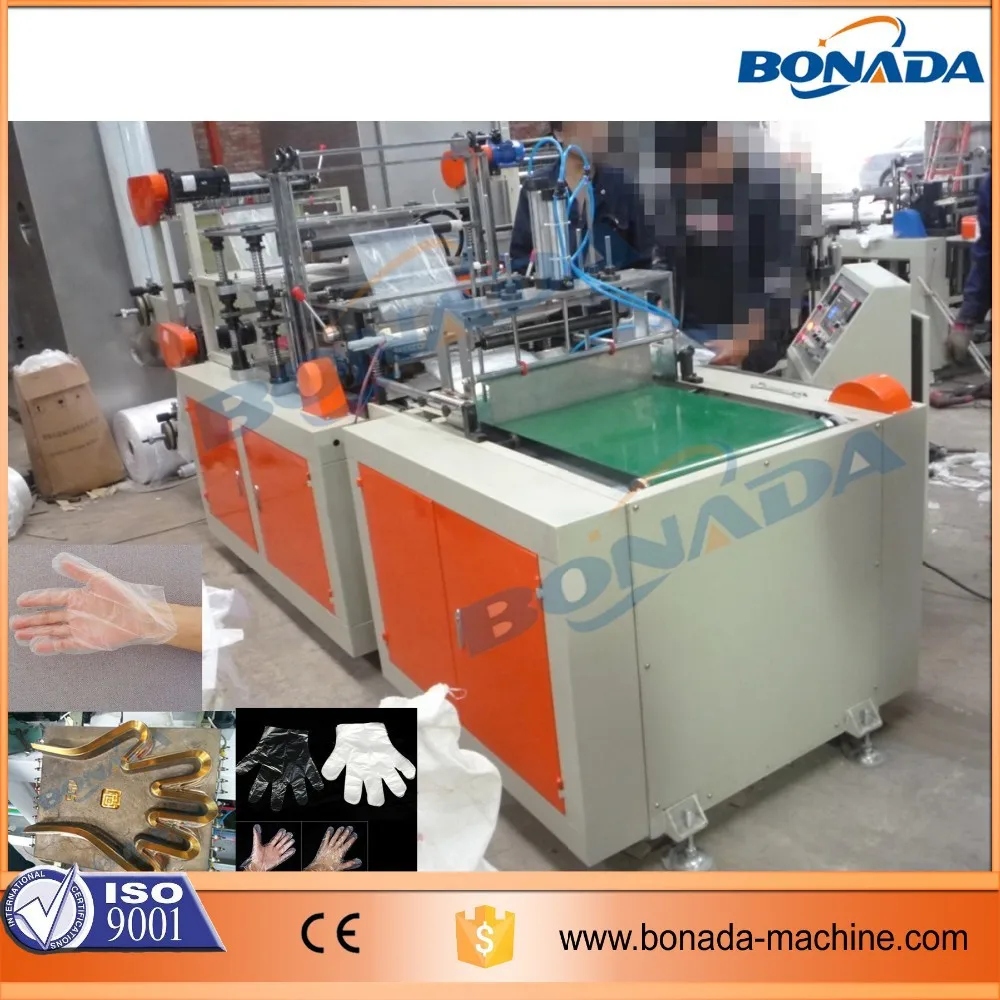 Полностью автоматическая машина для производства двухслойных перчаток