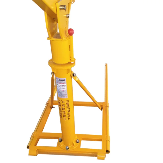 Excellent Quality Electric Mobile Workshop Foldable Crane Lifter