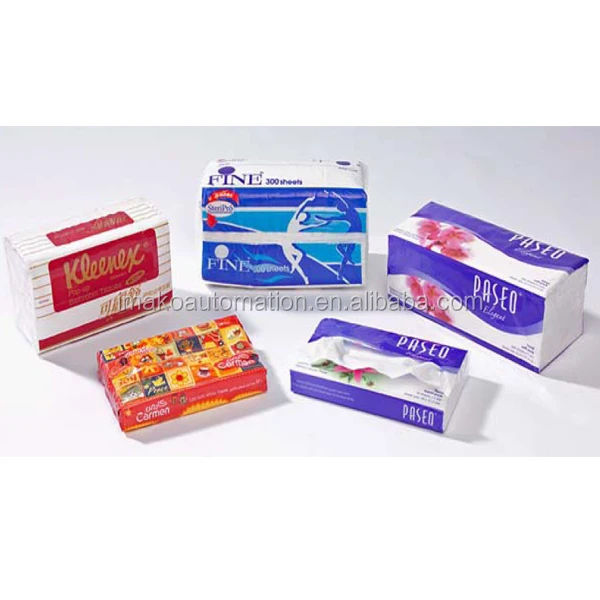 
Fully automatic tissue packing machine for facial tissue,napkin and V fold hand towel 