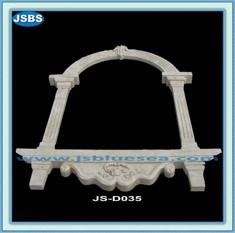 стороны резьбы внешний декоративных арочных травертин подоконник