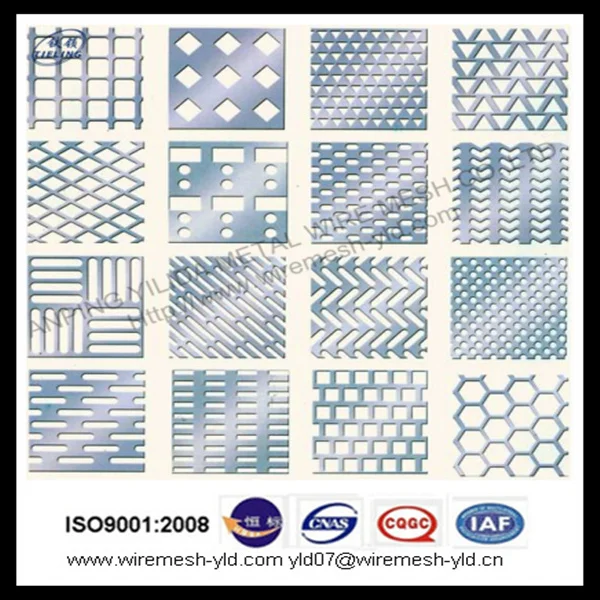перфорированный металлический лист/перфорированные сетки для декоративной с высоким качество и лучшие цены завода экспорта