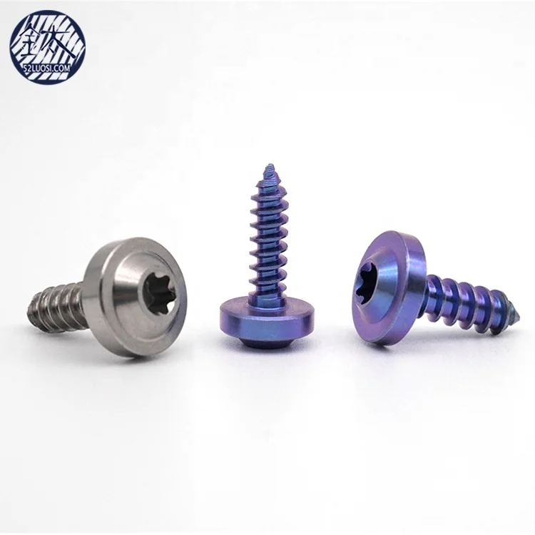 Gr5 Titanium Torx socket Self-Tapping Screws