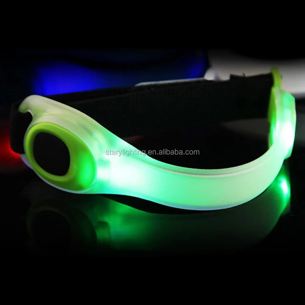 Лучшая цена, светодиодная повязка на руку STARYNITE для спорта на открытом воздухе